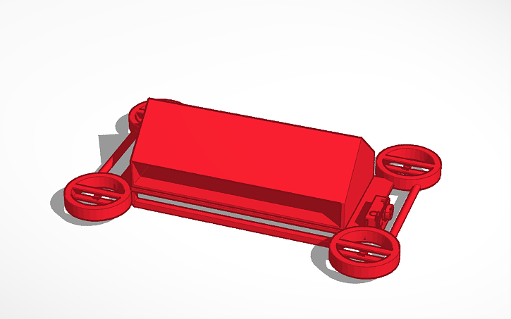 3D design Delivery Drone - Tinkercad