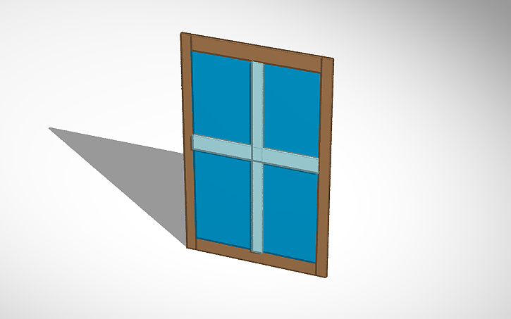 3D design Window - Tinkercad