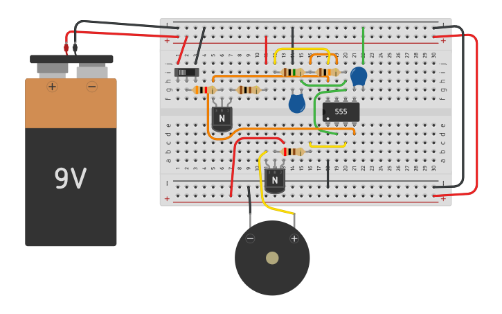 Circuit design ECS200 project- group4 | Tinkercad