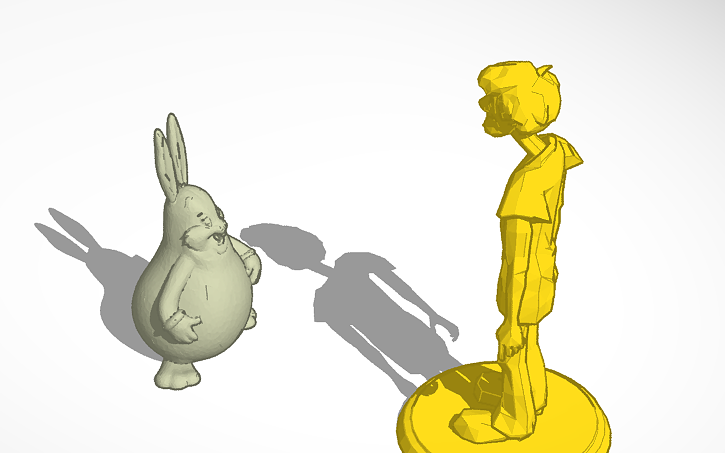 Shaggy Vs Big Chungus Tinkercad