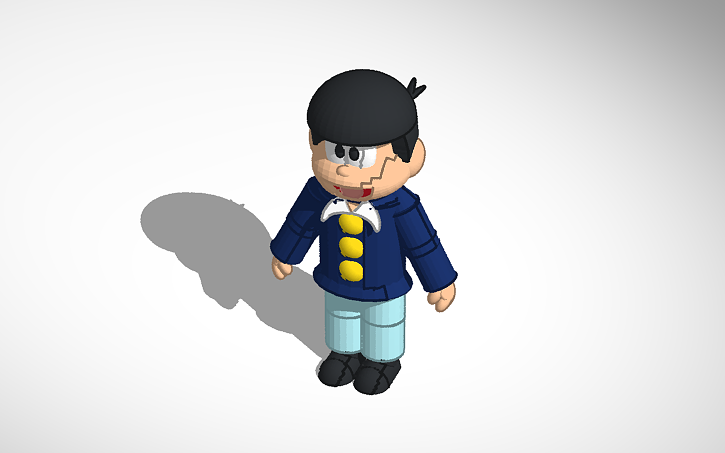 3D design Osomatsu - Tinkercad