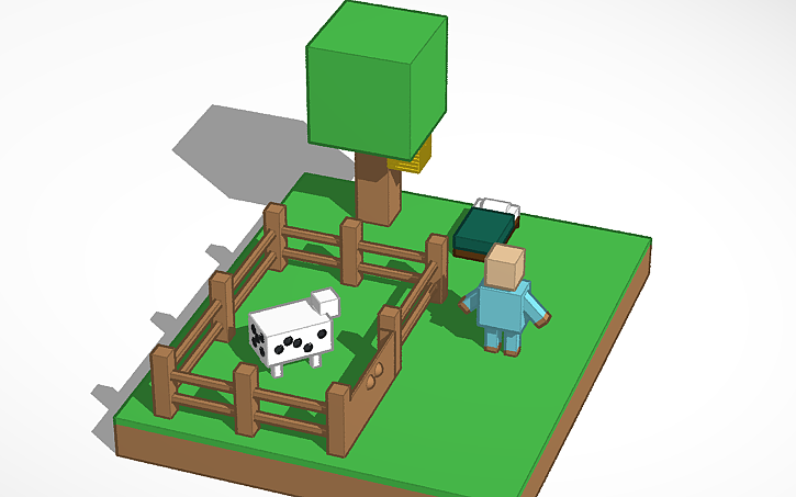 3D Design Minecraft Tinkercad 3d-design-minecraft-tinkercad