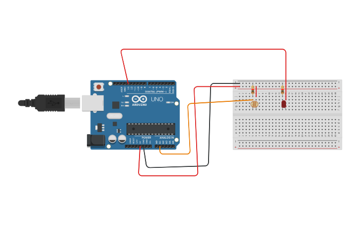 Circuit design Assignment 4 level 2 - Tinkercad