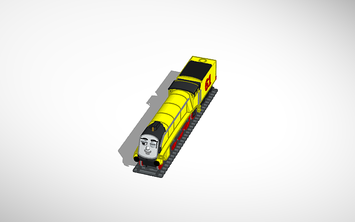 3D design Kevin the Streamlined Engine (TVS Style) (OC by Oorc) - Tinkercad