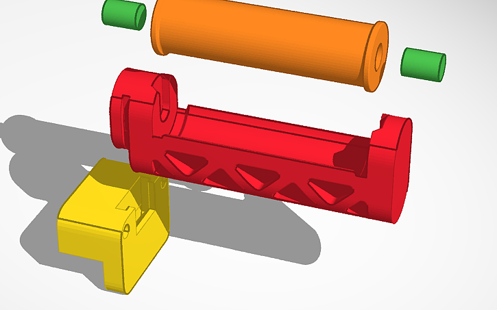 3D design Bambu Lab Bearingless Spool Holder - Tinkercad