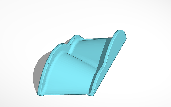 3D design Wavy Ramp - Tinkercad