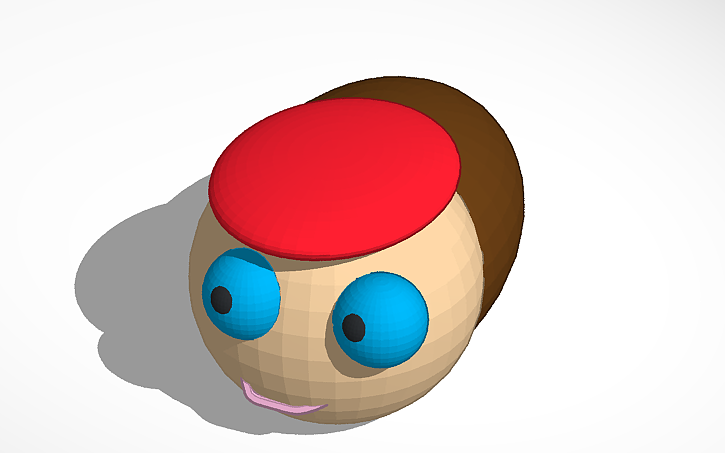 3D design face | Tinkercad