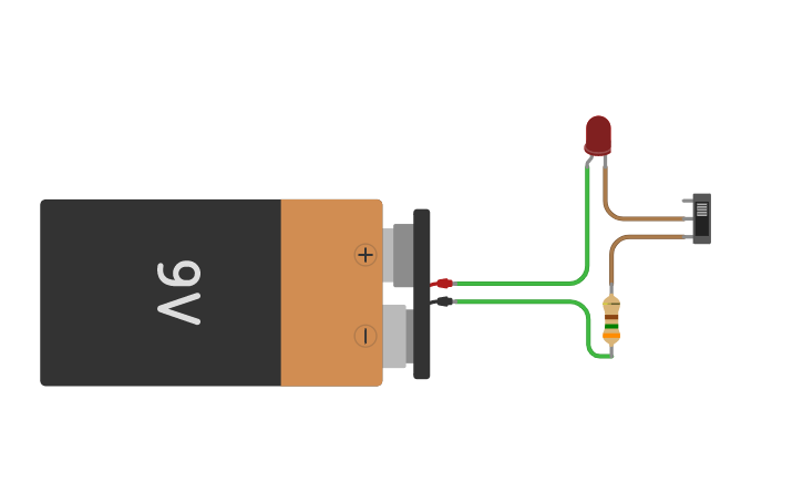 Circuit design SIMPLE SLIDE SWITCH CIRCUIT_SHASHANK M GOWDA - Tinkercad