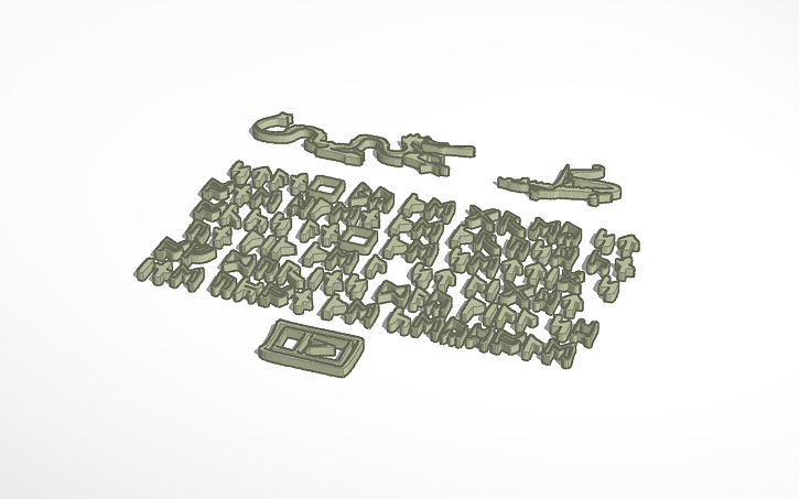 3D design moon runes | Tinkercad