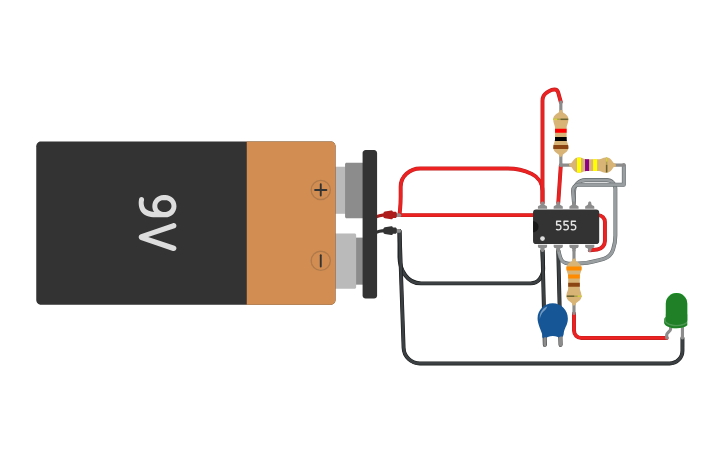 Circuit design timer Circuit Diagram