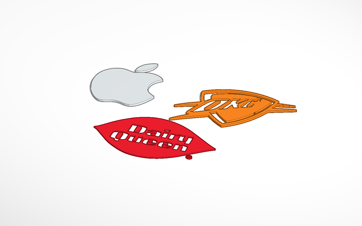 3D design Logos | Tinkercad