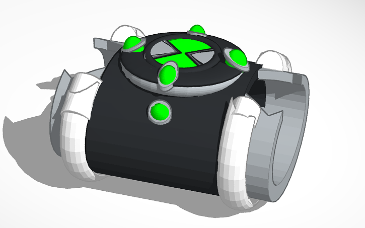 3d Design The Omnitrix - Tinkercad