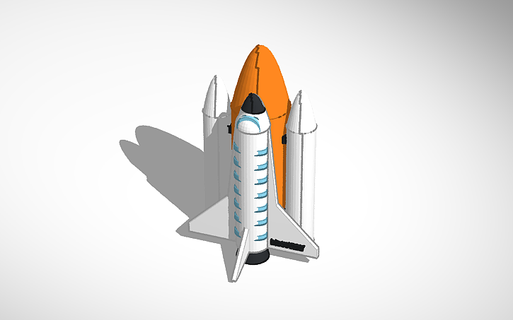 3D design COHETE - Tinkercad