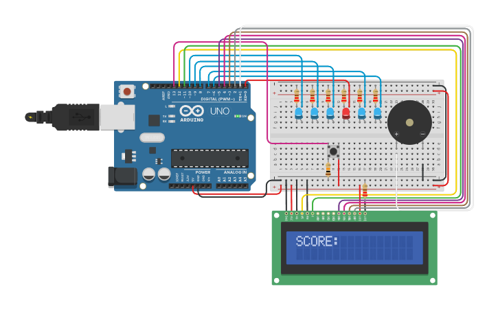 Circuit design Дз№8 - Tinkercad