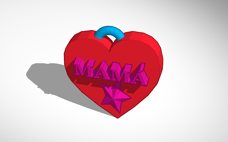 Diseno Dia De La Madre Tinkercad