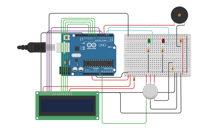 Circuit design NDDElvina - Arduino Simulator - Tinkercad