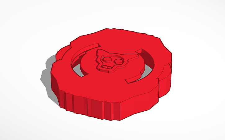 3D design Beyblade - Tinkercad