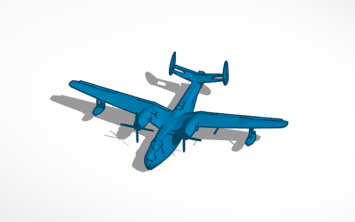 3D design Beriev Be-6 - Tinkercad