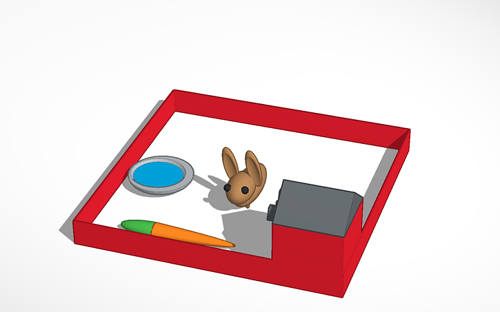 3D design Rabbit Hutch | Tinkercad