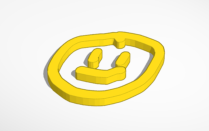 3D design Smiley Face - Tinkercad