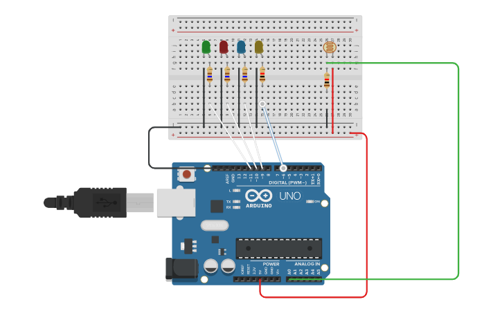Circuit design Brilliant Crift - Tinkercad