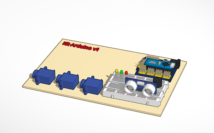 3D design Arduino Day kit 1 - Tinkercad