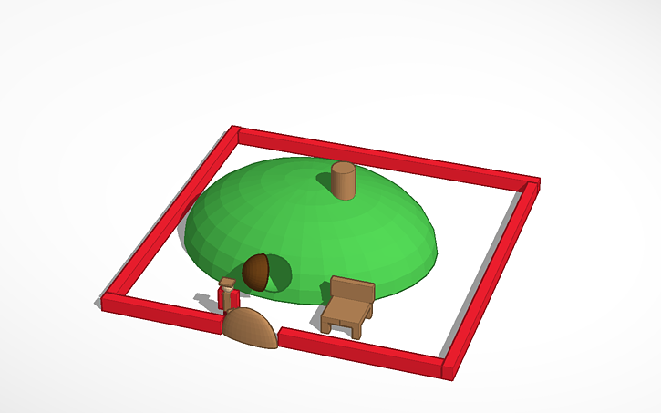 3D design The Hobbit : Bilbo's Home | Tinkercad
