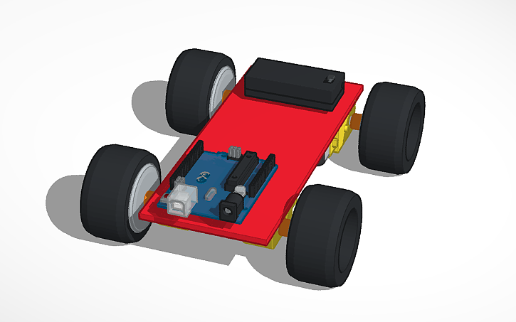 3D design mbot - Tinkercad