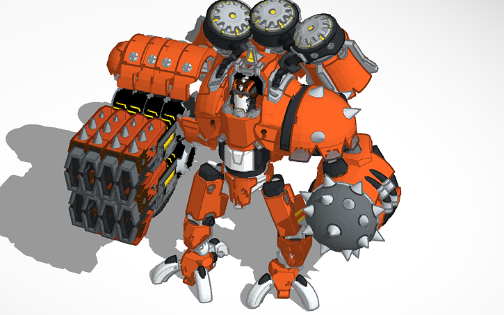 Robot Turk Yapimi Tinkercad
