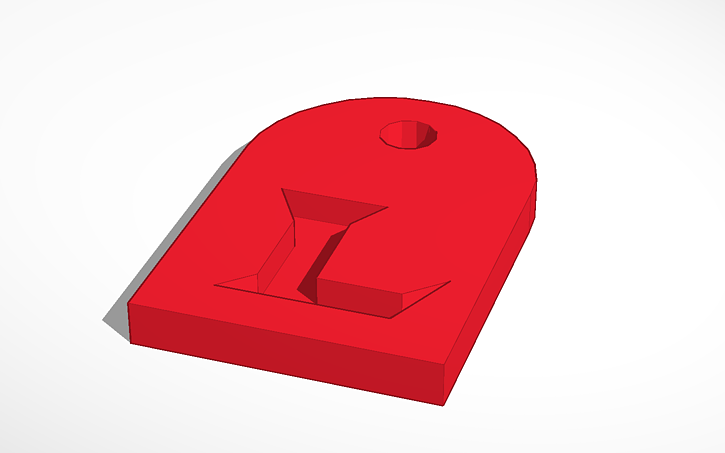 3D design LoL icon - Tinkercad