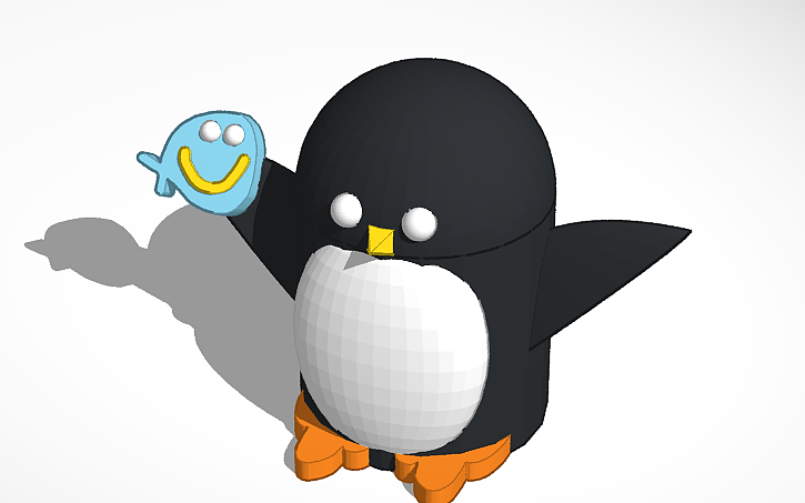 3D design Penguin | Tinkercad