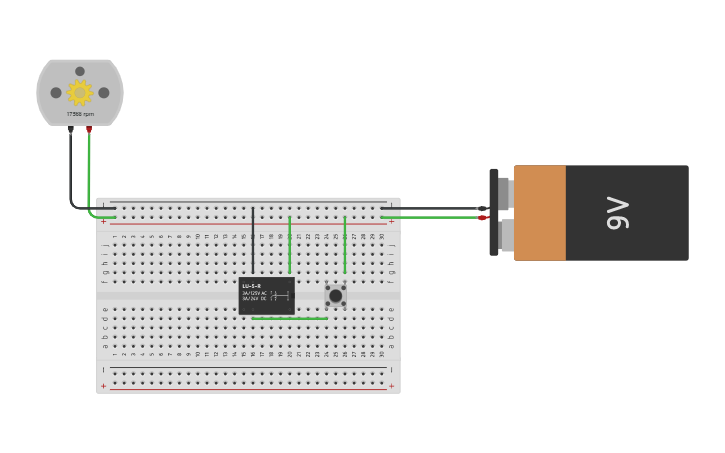 Circuit design Q1 | Tinkercad