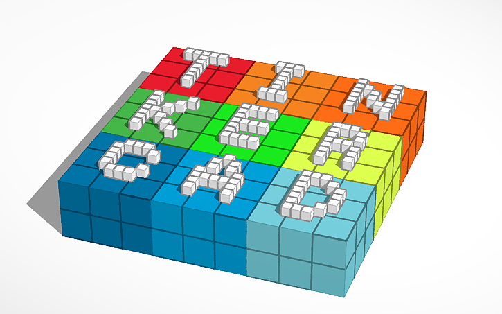 3D design Tinkercad Logo only boxes - Tinkercad