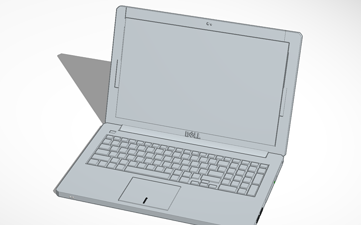 3D design computer-Working model - Tinkercad