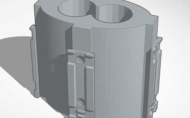 Buzzbee DoubleFire Barrel Attachment (Phantom Forces DB)