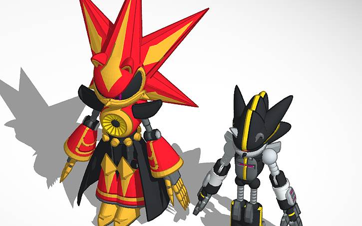 3D design Sonic-Faker-Bots Scale: Pt. 4 - Tinkercad