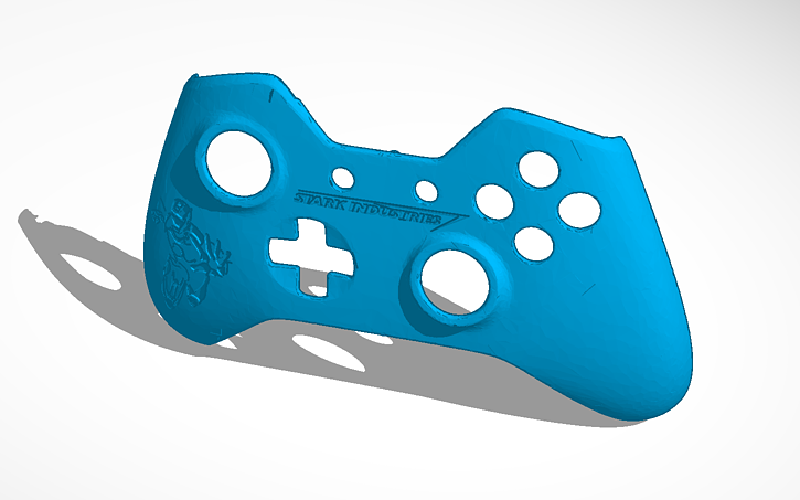 Xbox One Controller Iron Man Tinkercad Xbox One Controller Iron Man Tinkercad