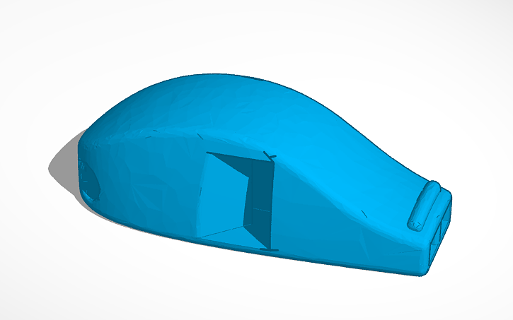3D Design 3D Printed Whistle Tinkercad