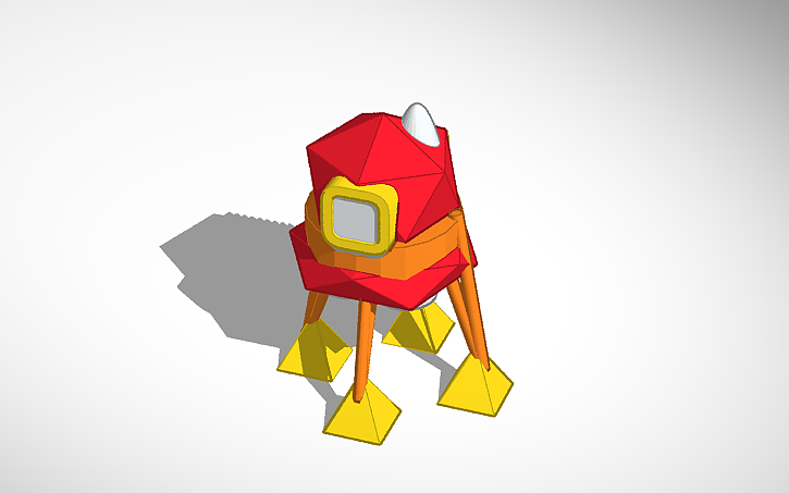 3D design Lunar Rover - Tinkercad