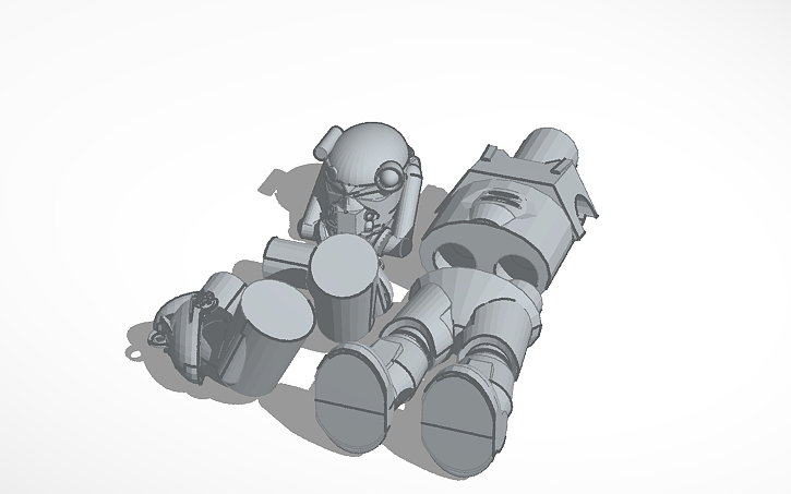 3d Design Lego Power Armor Tinkercad