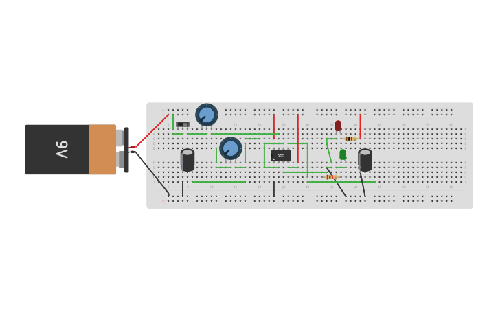 Circuit design CIRCUITO 2: SEMÁFORO - Tinkercad