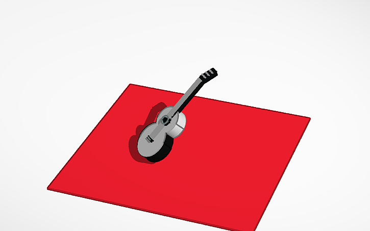 3D design Musical Instrument - Tinkercad