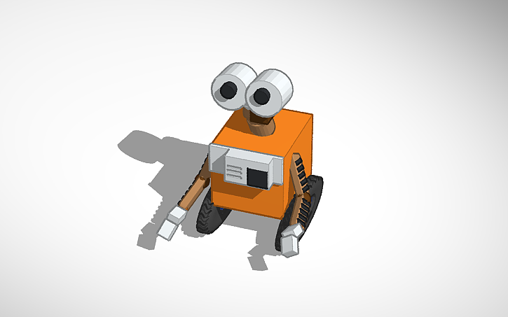 3D design Валли - Tinkercad