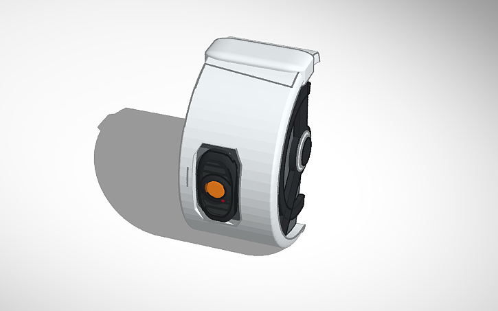 3D design GLaDOS's head | Tinkercad