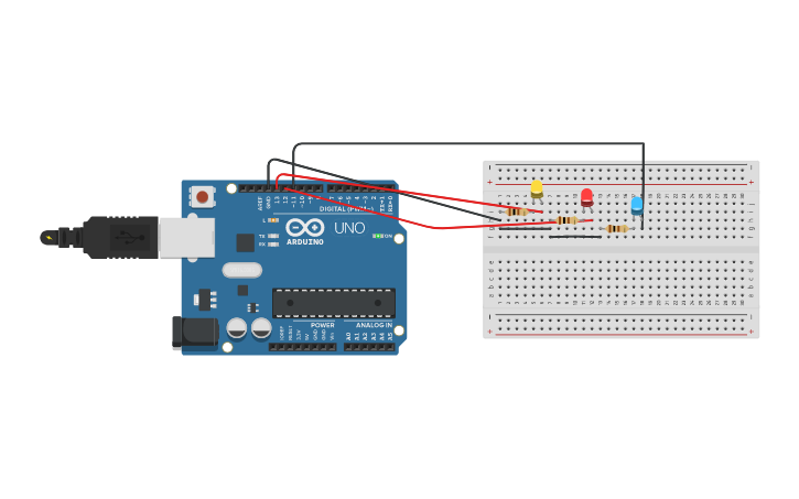 Circuit design ARDUINO 1 | Tinkercad