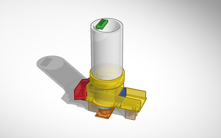 3D design Rack and pinion Pet Feeder 4.0 - Tinkercad