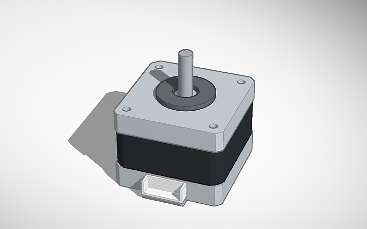 3D design Stepper motor 42 - 34 - Tinkercad