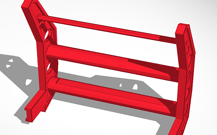 3D design Police - Ram Bar - Tinkercad