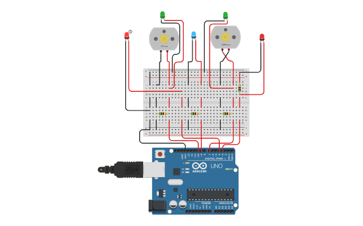 Circuit design Assessment 1 | Tinkercad