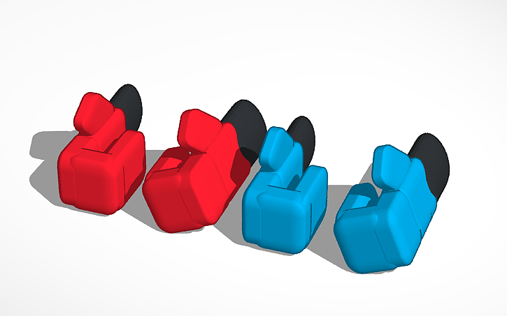 3D design Guantes de boxeo - Tinkercad